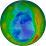 Antarctic Ozone 2007-08-11